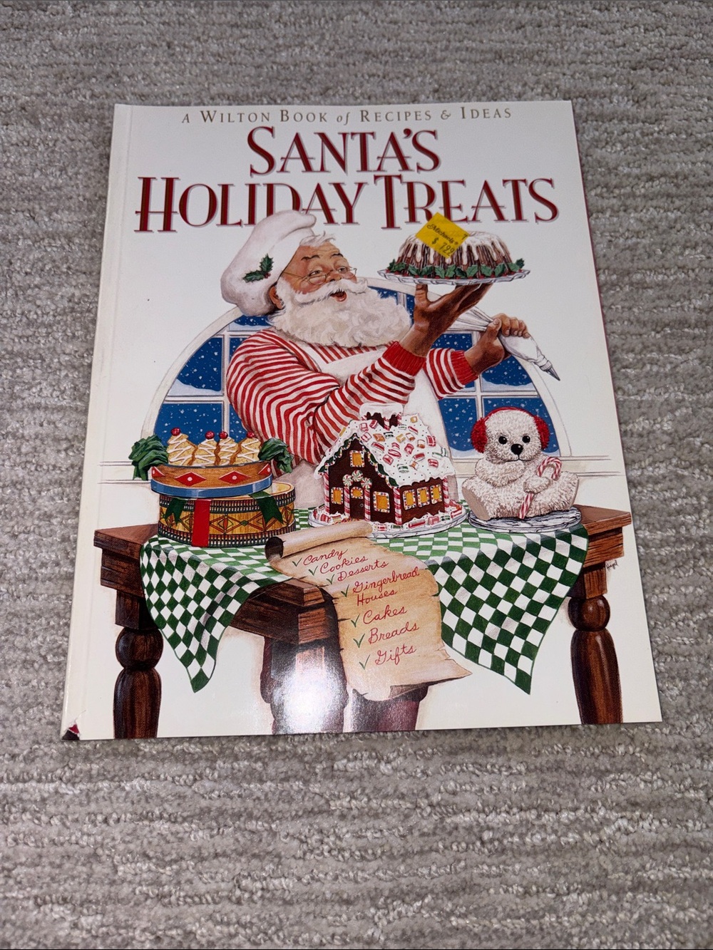 Vintage Wilton Santa's Holiday Treats Recipes & Ideas Magazine